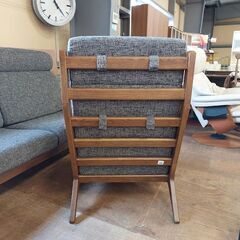 【愛品倶楽部柏店】 値下げしました　東京インテリア　if HOME オークライフシリーズ　ハイバックアームソファー３P＆１Pセット　【愛品倶楽部柏店】