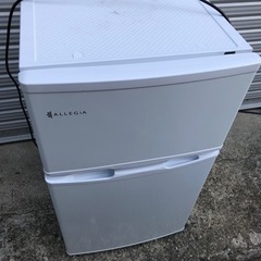 【2019年製】ALLEGIA ノンフロン冷凍冷蔵庫 97L