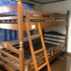 【ネット決済】二段ベッド譲ります！