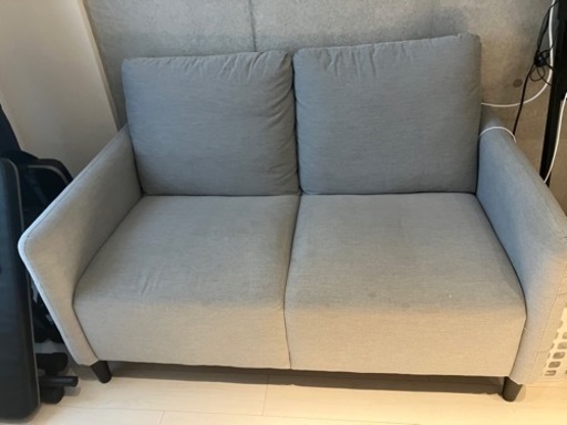 【中野区引き取り歓迎】IKEA ソファ　ANGERSBY アンゲルスビー　2人掛けソファ