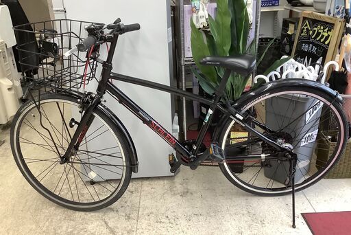 BRIDGESTONE/ブリヂストン 自転車 SCHLEIN 26インチ 変速あり ブラック【ユーズドユーズ名古屋天白店】J1732