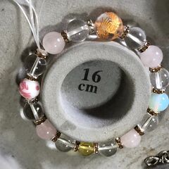 天然オニキス龍×ピンク水晶龍×水晶×シリトン×ピンクローズ等