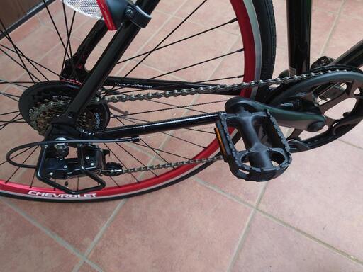 受付終了 自転車 クロスバイク シボレー コルベット 中古 700c AL