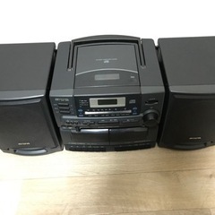 aiwa アイワ　コンポ　ジャンク　XG-E3 スピーカー　稼働...