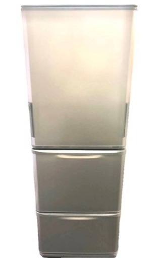 SHARP シャープ ノンフロン冷凍冷蔵庫 SJ-W352D-N 両側ドア 2018年製