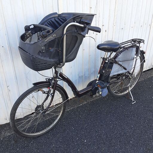R4067電動アシスト自転車　2013年パナソニック　Gyutto 　バッテリー　充電器　鍵1本付き　電動自転車
