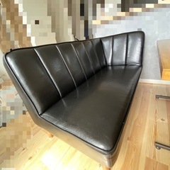 【美品】unicoダイニングソファセット