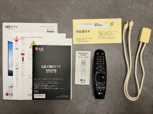 LGエレクトロニクス 有機ELテレビ65型 OLED65B6P(テレビ台､分波器おまけ付き)