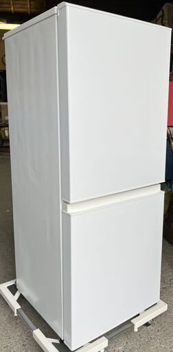 【成約済】◎　【高年式】2019年製　AQUA　2ドアノンフロン冷凍冷蔵庫　126L　AQR-E13J(W)　ホワイト