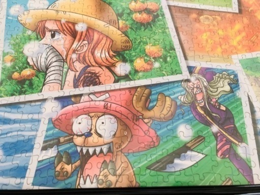 ワンピースパズル完成品1000ピースそれぞれの思い出 いちご 平塚のパズルの中古あげます 譲ります ジモティーで不用品の処分