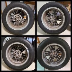 スタッドレスタイヤ　ブリジストン　VRX2　215/60R17　ホイール　オーテック　17×6.5J