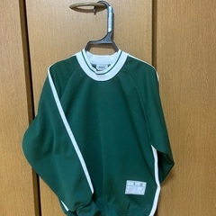 USED 新潟市内 小学校指定体操着 緑 長袖 150 長ズボン...