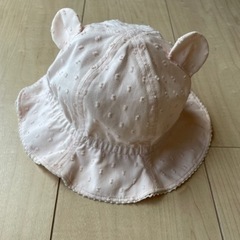 ベビー　赤ちゃん　帽子　女の子　46㎝　日本製