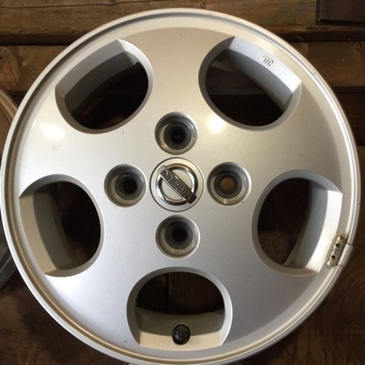アルミホイール13インチ4J 4本／100-4H +45／NISSANニッサン
