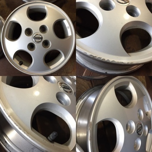 アルミホイール13インチ4J 4本／100-4H +45／NISSANニッサン