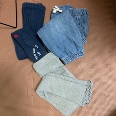 子供服　80〜95 ズボン、タイツ