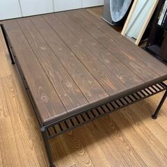 【取引先決定】木製ローテーブル