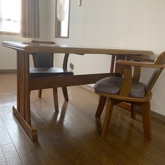 ダイニングテーブル&椅子4脚