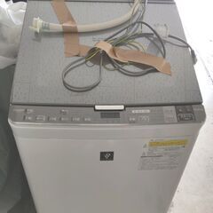 【ネット決済】シャープ SHARP タテ型洗濯乾燥機 10.0k...