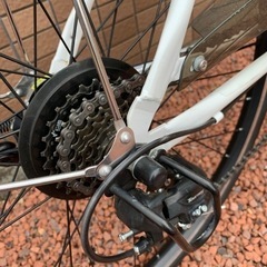 大田原市　お値下げ中　サイクルASAHI 通学車　170cm〜　クロスバイク 系