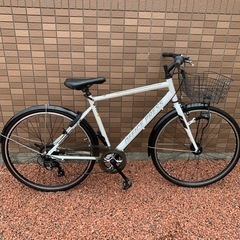 大田原市　お値下げ中　サイクルASAHI 通学車　170cm〜　クロスバイク 系