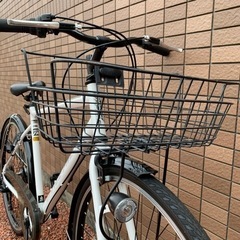 大田原市　お値下げ中　サイクルASAHI 通学車　170cm〜　クロスバイク 系