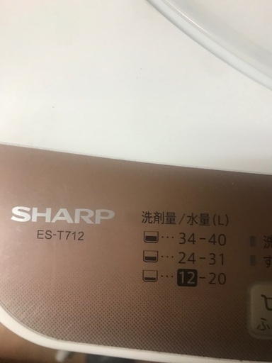 2020 Sharp 7.0Kg - 大阪市