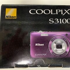 デジカメ Nicon COOLPIX S3100 ほぼ新品