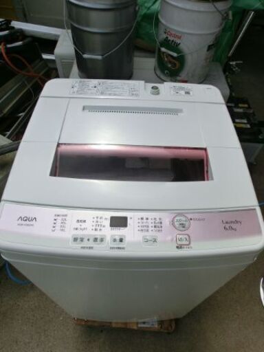 F823　AQUA　全自動洗濯機　6.0KG  AQW-KS6F  ２０１８年製