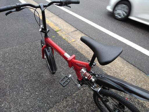 中古自転車2289 前後タイヤ新品！ 20インチ 6段ギヤ リヤ