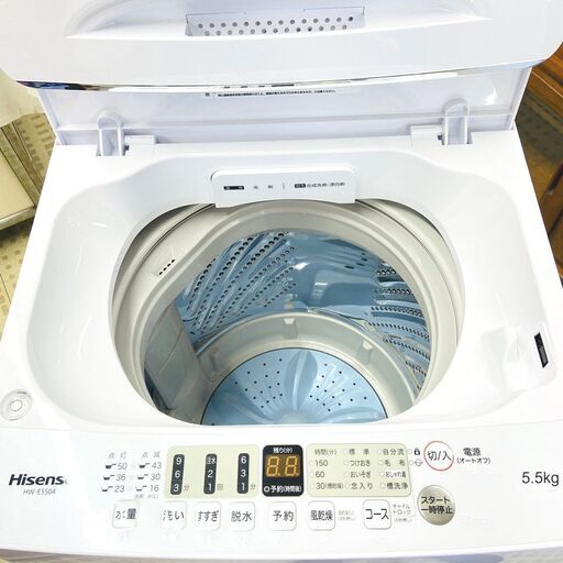 7/28ハイセンス/Hisense 洗濯機 HW-E5504 2022年製 5.5キロ