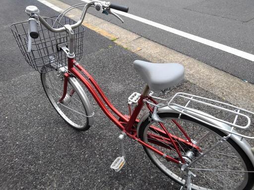 中古自転車3060 前後タイヤ新品！ ブリヂストン エコホーム 26