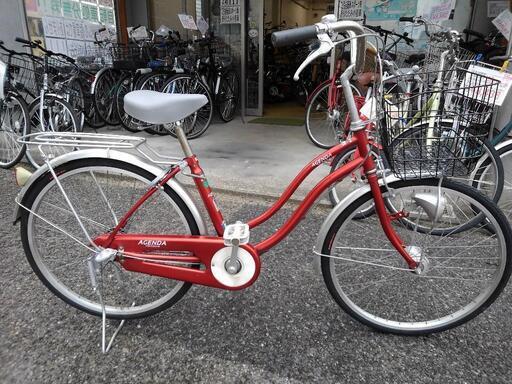 中古自転車２００９　前後タイヤ新品！　２４インチ　３段ギヤ　オートライト 中古自転車2009 前後タイヤ新品！ 24インチ 3段ギヤ オートライト