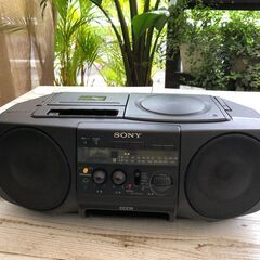 SONY CFD-30 CD RADIO CASSETTE-CO...