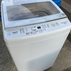 お薦め品‼️分解洗浄済み‼️インバータ‼️AQUA洗濯機7kg 2021年