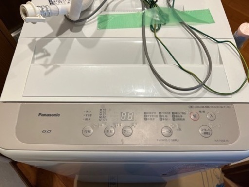 【美品】使用年数約1年のパナソニック洗濯機 - 家電