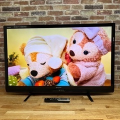 ②即日受渡❣️希少国内製造 薄型液晶アクオス46型TV21000円