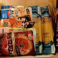 【食品大量】パスタ5袋・ソース・鯖缶・蒲焼