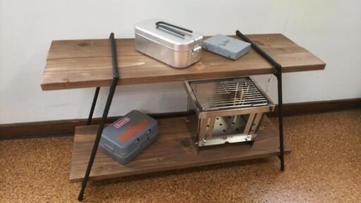 アイアン ラック 小②#ソロキャンプ