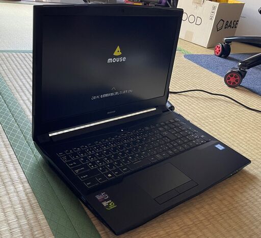 MOUSEゲーミング 15.6型 i7-8700 32GB GTX1060 SSD512GB/HDD1TB Win10