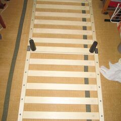 【ネット決済】ニトリ　組立式木製ベッド