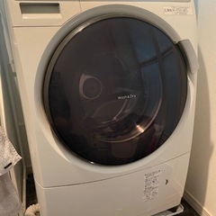 Panasonic ドラム式全自動洗濯機NA-VD110L-W　...