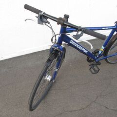 【5/9終】ブリヂストン クロスバイク TB1 オーシャンブルー 27インチ 自転車 BRIDGESTONE スポーツバイク 一部難あり 菊倉MZ