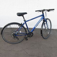 【5/9終】ブリヂストン クロスバイク TB1 オーシャンブルー 27インチ 自転車 BRIDGESTONE スポーツバイク 一部難あり 菊倉MZ