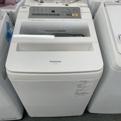 パナソニック洗濯機（8.0K) NA-FA80H3 2017年製...