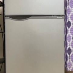 シャープ　2016年製　冷凍冷蔵庫