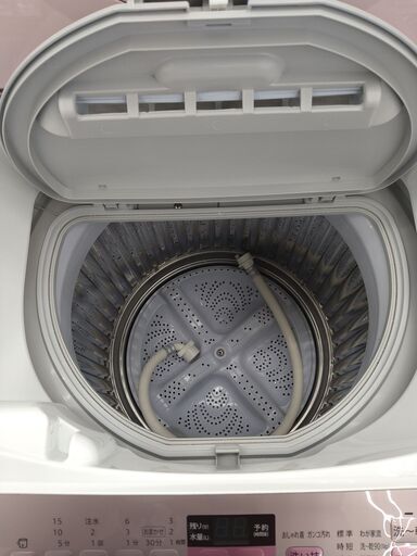 シャープ　洗濯乾燥機　5.5/3.5㎏　2017年製　ＫＪ595