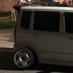 ワゴンR NH21 22用　ファブレス　リアウイング(板ッ羽)