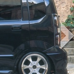 ワゴンR NH21 22用　ファブレス　リアウイング(板ッ羽)