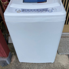 全自動洗濯機　TOSHIBA 6kg AW-60GA(W)